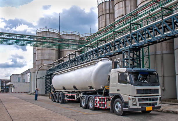 G.T.M. Chemicals delivery truck